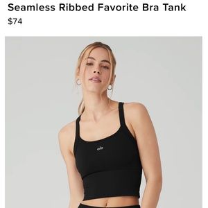 ALO SEAMLESS RIBBED TANK